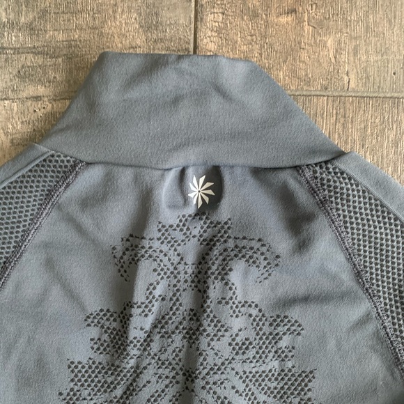 Athleta 1/4 Zip Ombré Pullover - Picture 8 of 8